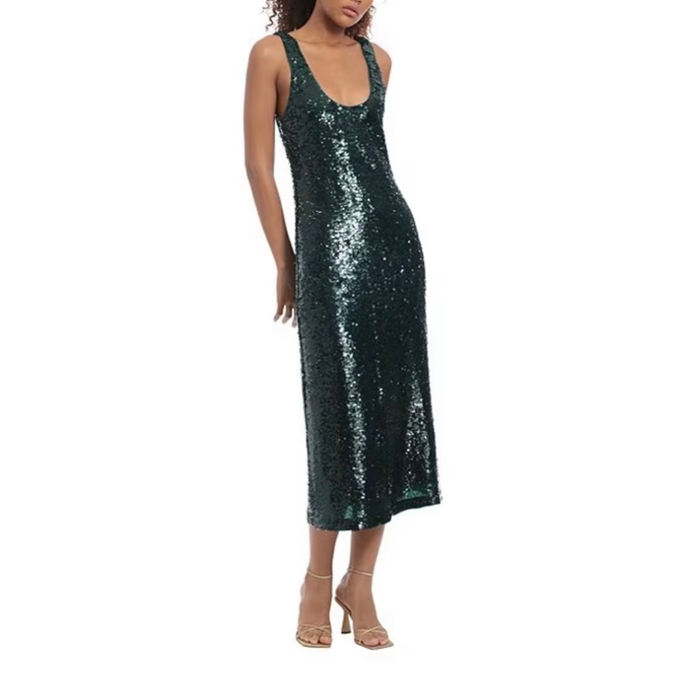 Occassion Sequin Midi Dress - Picture 4 of 13